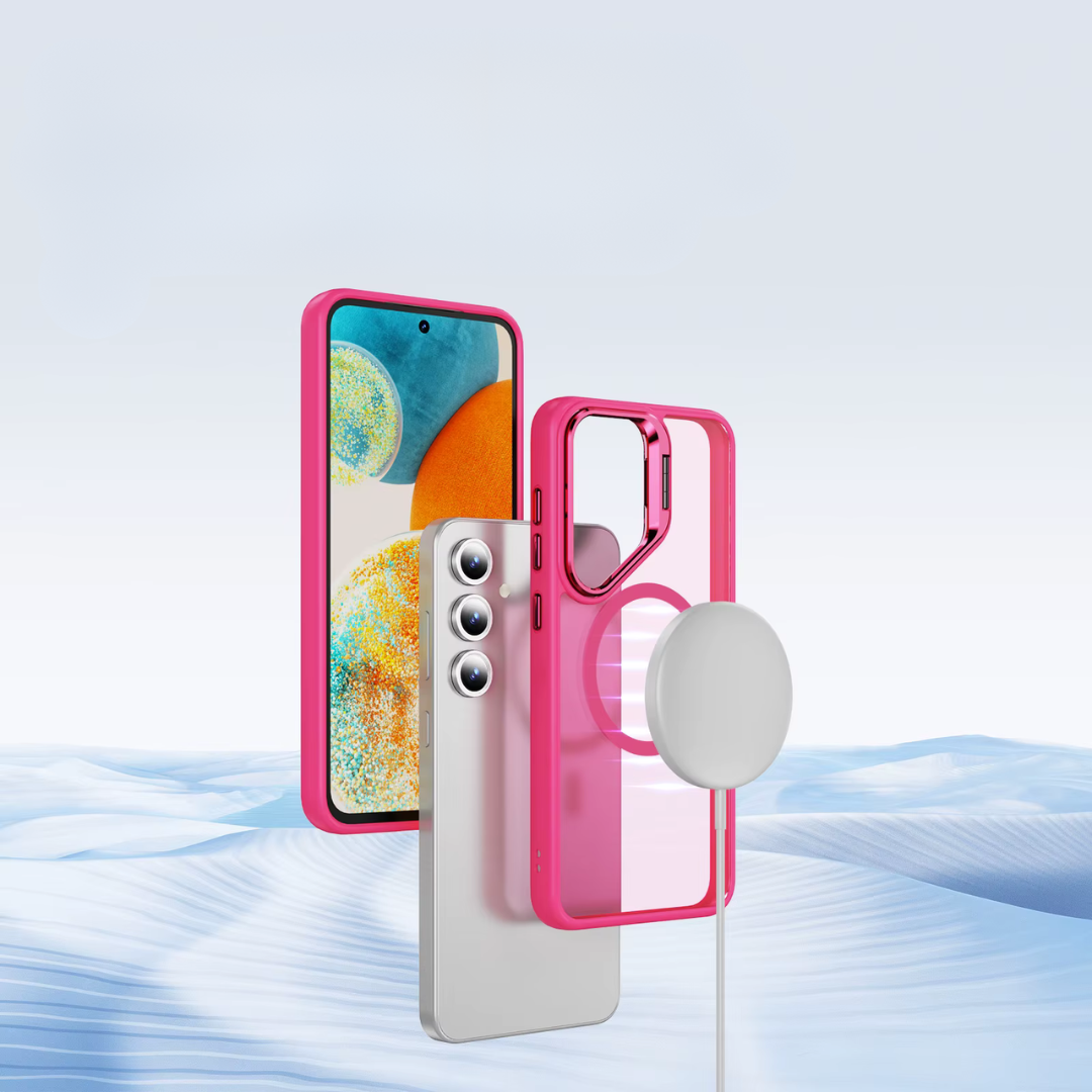 Samsung MagSafe-Hülle (Transparent) | "Chris"