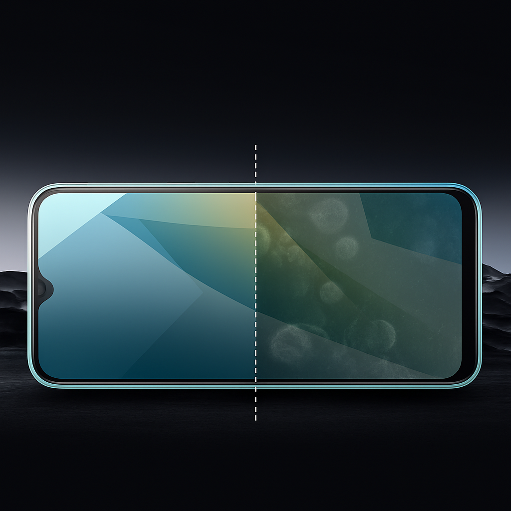 Samsung Panzerglas mit Sichtschutz