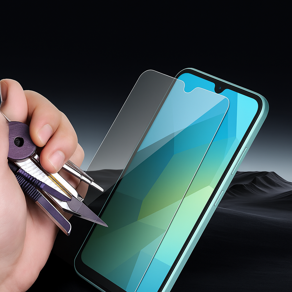 Samsung Panzerglas mit Sichtschutz