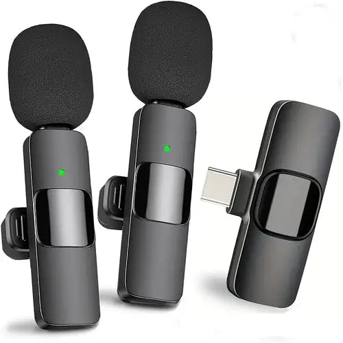 Kabelloses mini Ansteckmikro für IOS & Android